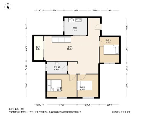 华电小区户型图