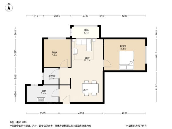 万科城市花园户型图