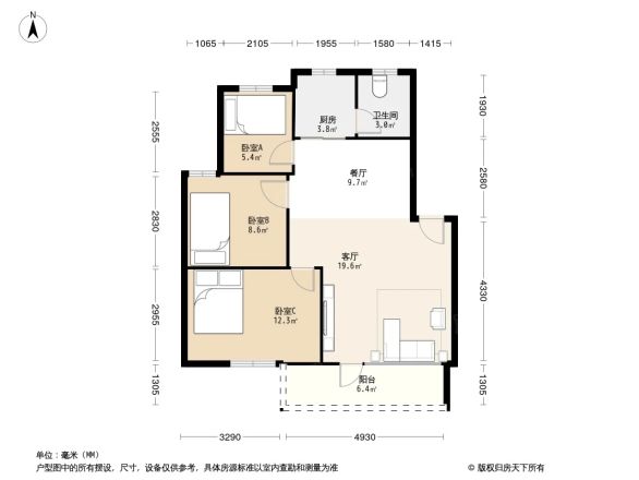 兆丰新村户型图