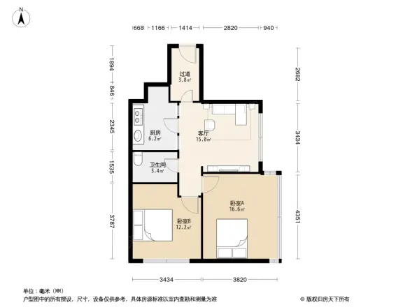 南关南城巷小区户型图