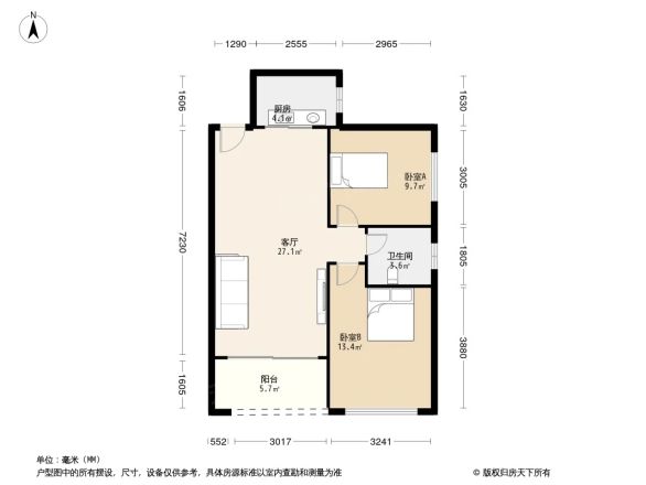 中邦浪琴湾户型图