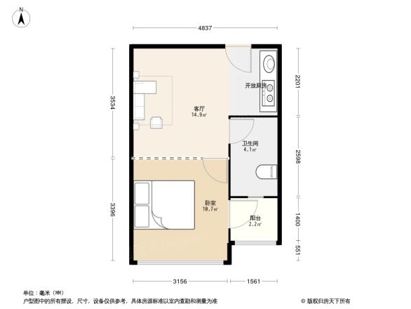领寓户型图