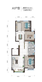 丽景雅园3室2厅1厨2卫建面142.40㎡