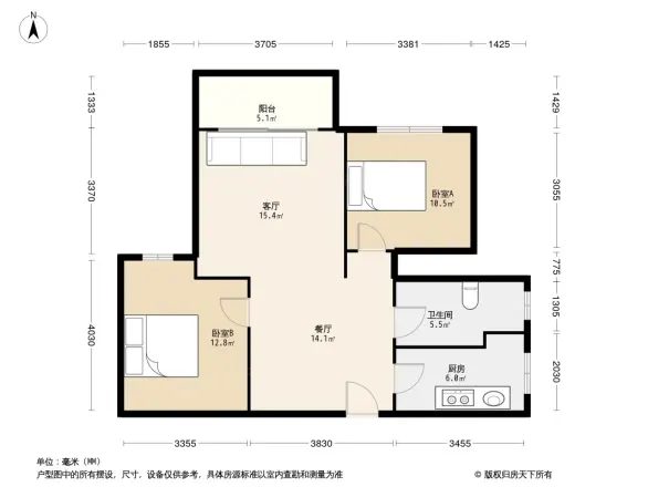 东湖帝景户型图