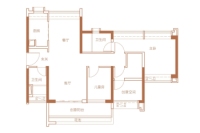 博雅-建面94㎡两室户型