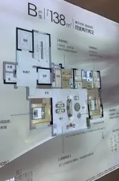 碧桂园·珑悦天宸4室2厅1厨2卫建面138.00㎡