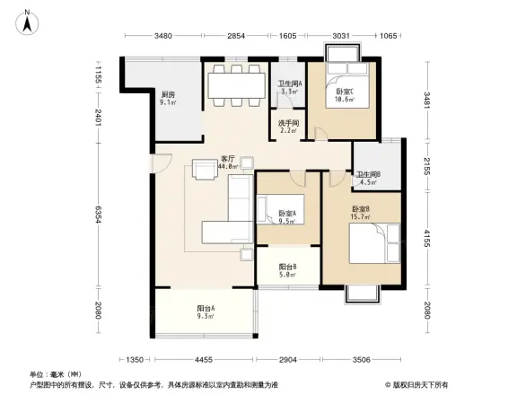 群和家园户型图