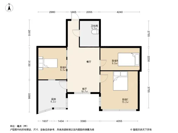 万宏天源城户型图
