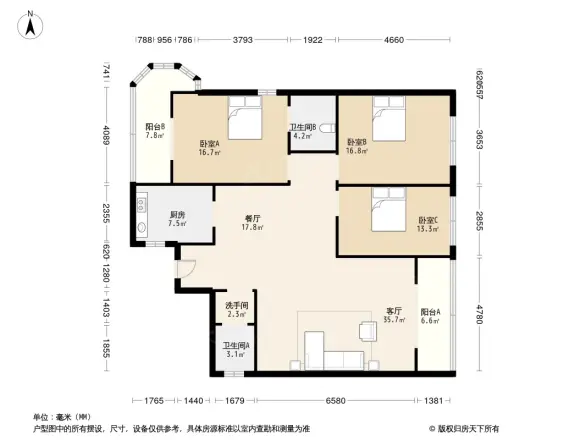 云峰公馆户型图