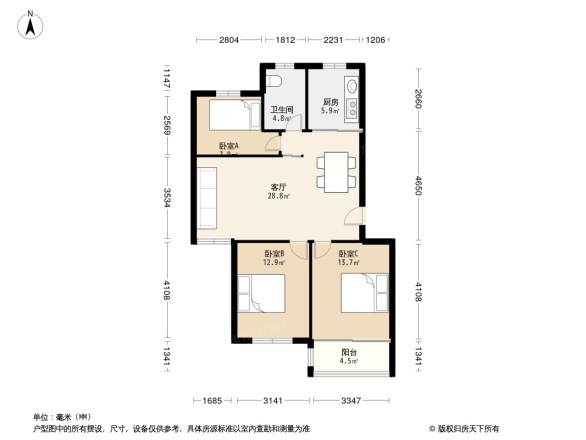 九华山庄户型图