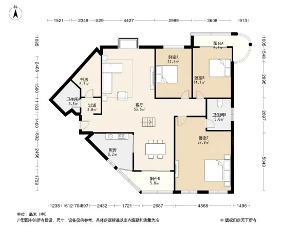云峰公馆户型图