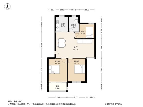 九华山庄户型图