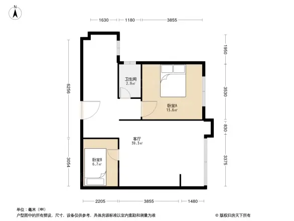 云峰公馆户型图