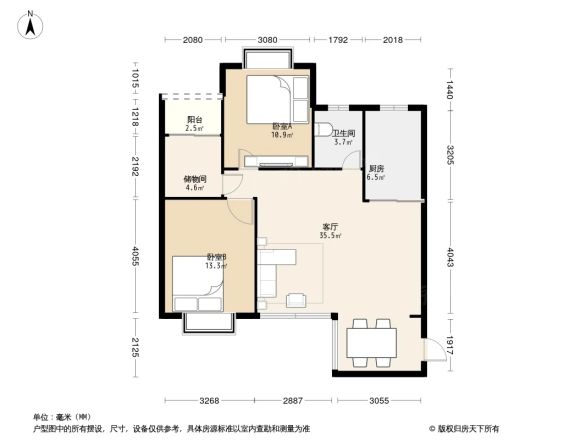 茗桂园户型图
