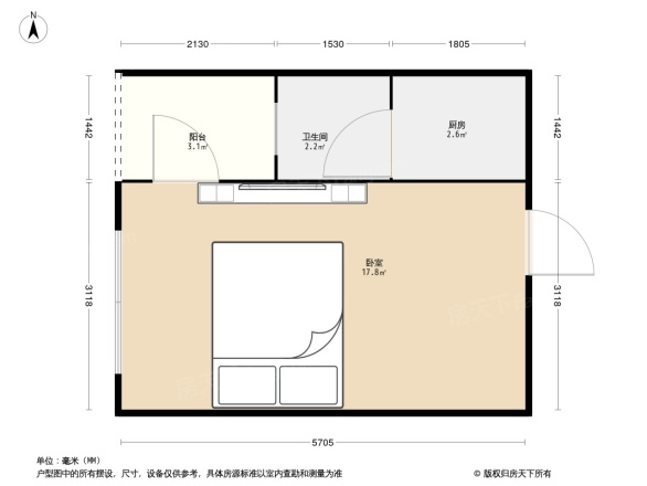 恒生嘉园户型图