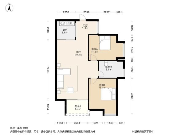 三清园户型图