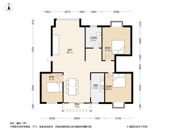 翡翠园户型图