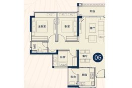 富好城·繁华里3室2厅1厨1卫建面84.16㎡