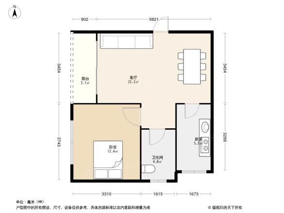 青青小城户型图