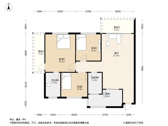 在海一方户型图