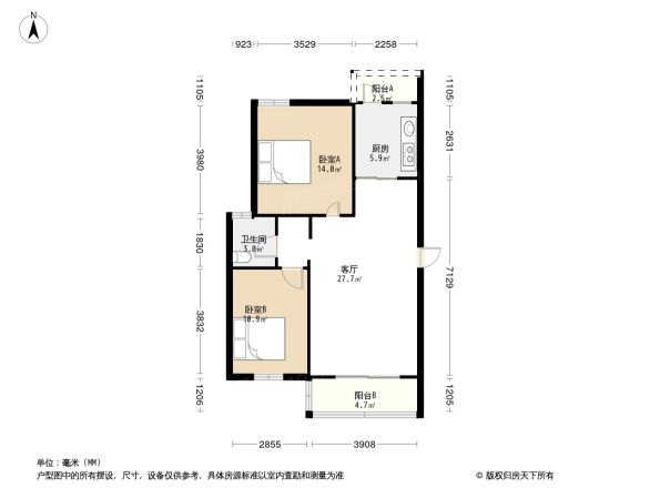 望阳小区户型图