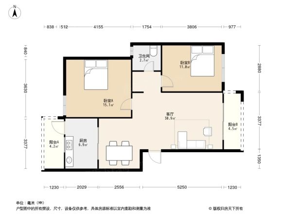 望阳小区户型图