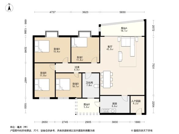 顺景楼户型图