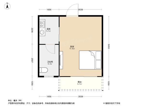 恒生嘉园户型图