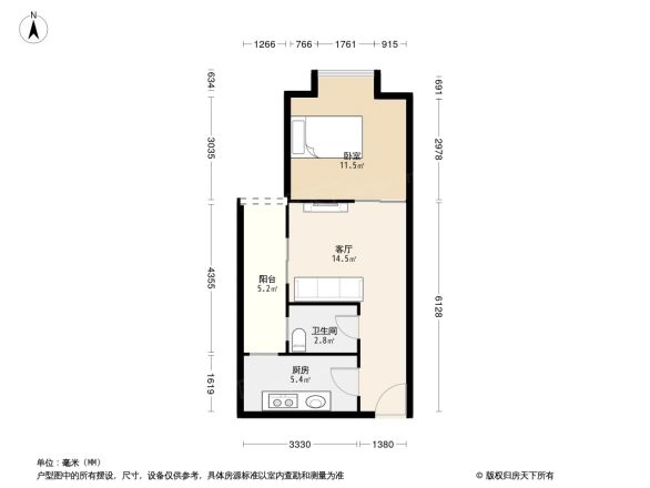 青青小城户型图