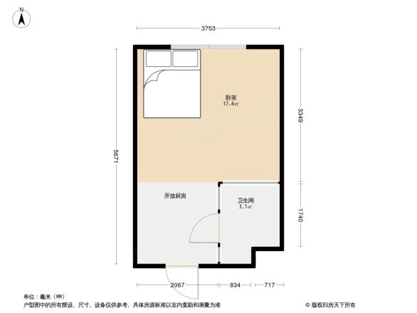 格林云天大厦户型图