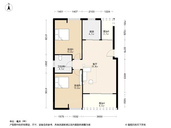 华杰·赫尔馨居户型图