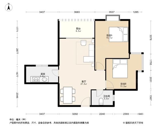盛世华庭户型图
