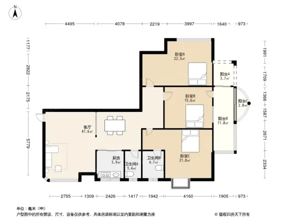 北海花园户型图