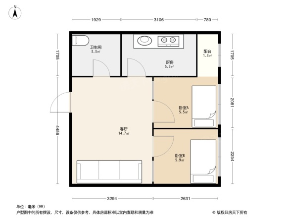 金晖广场户型图