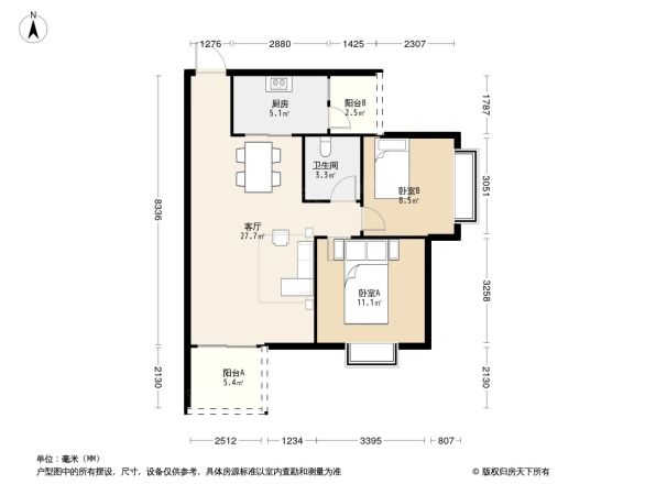 华天佳苑户型图