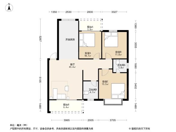 翡翠园户型图