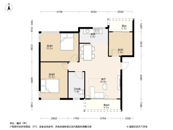 望阳小区户型图