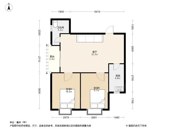 望阳小区户型图