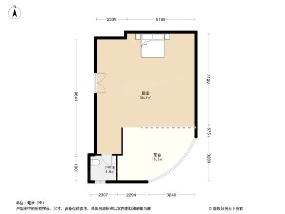 格林云天大厦户型图