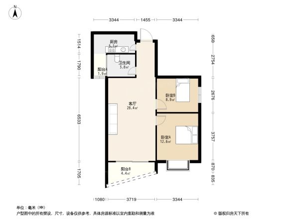 悦发·大厦户型图