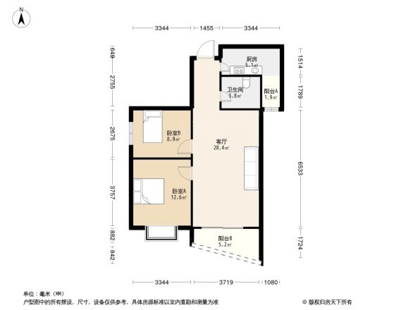 悦发·大厦户型图
