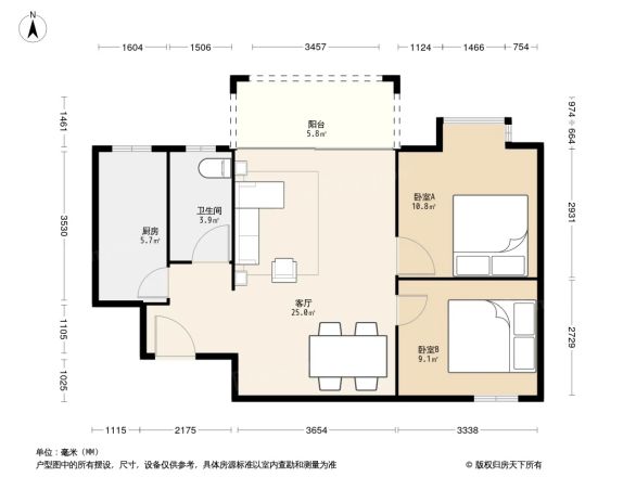 恒贵公寓户型图