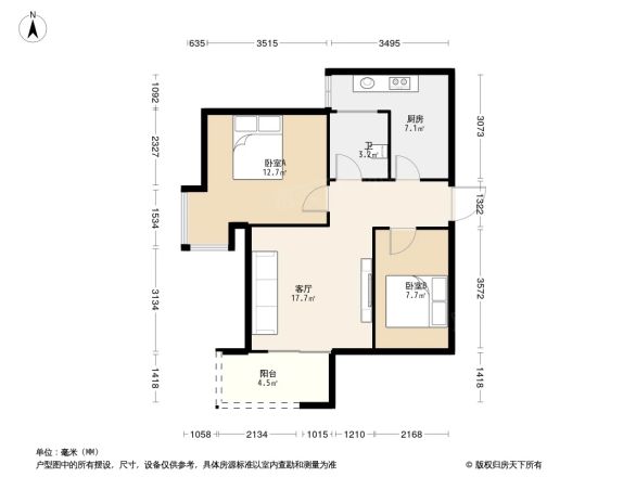 悦发·大厦户型图