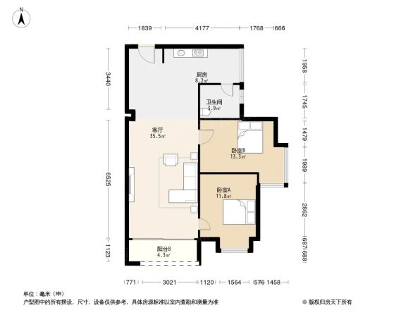 安盛花园户型图
