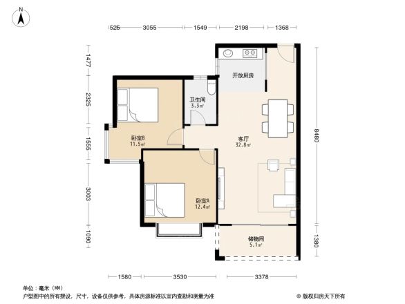 碧海华庭户型图