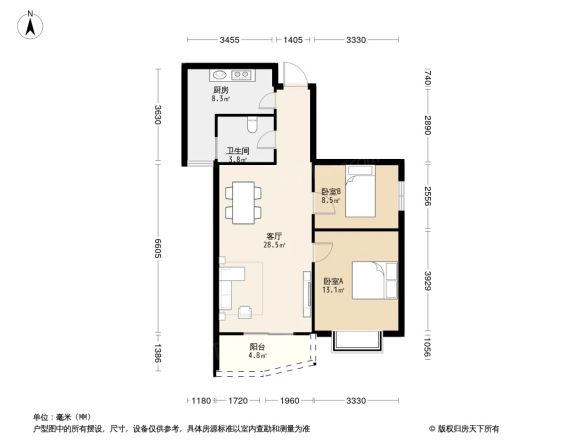 悦发·大厦户型图