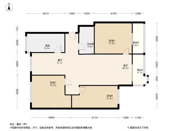 振业小区户型图
