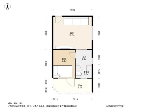 万科城市花园户型图