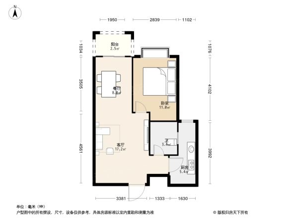 中南·锦绣花园户型图