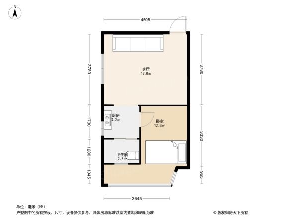万科城市花园户型图